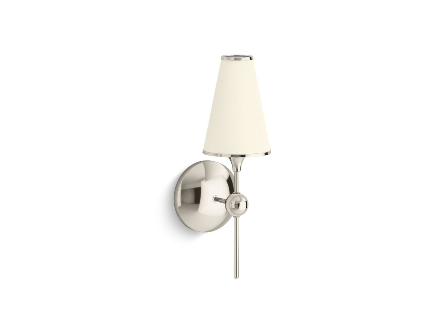 KOHLER K-27858-SC01-SNL Parohn One-Light Sconce In Polished Nickel