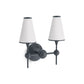 KOHLER K-27860-SC02-GNL Parohn Two-Light Sconce In Gunmetal