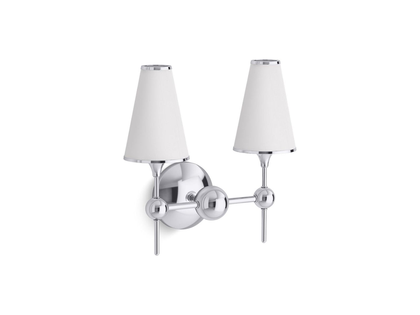 KOHLER K-27860-SC02-CPL Parohn Two-Light Sconce In Polished Chrome