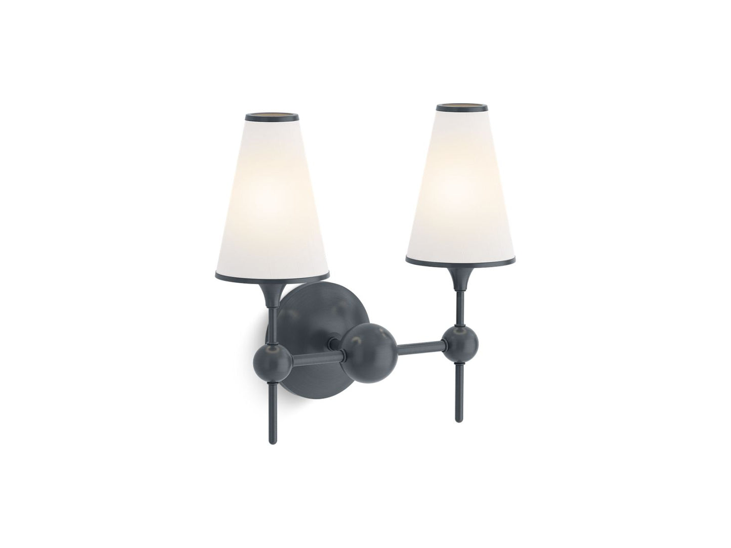 KOHLER K-27860-SC02-GNL Parohn Two-Light Sconce In Gunmetal