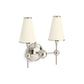 KOHLER K-27860-SC02-SNL Parohn Two-Light Sconce In Polished Nickel