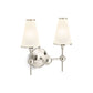 KOHLER K-27860-SC02-SNL Parohn Two-Light Sconce In Polished Nickel