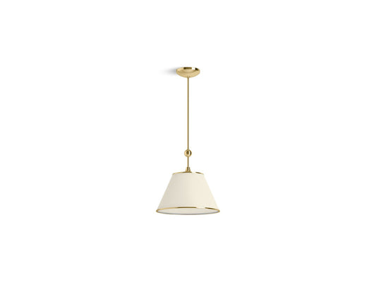 KOHLER K-27861-PE01-2PL Parohn 14" Pendant In Polished Brass