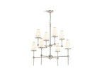 KOHLER K-27863-CH08-SNL Parohn 36" Chandelier In Polished Nickel
