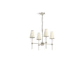 KOHLER K-27862-CH04-SNL Parohn 26" Chandelier In Polished Nickel