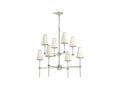 KOHLER K-27863-CH08-SNL Parohn 36" Chandelier In Polished Nickel