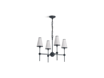KOHLER K-27862-CH04-GNL Parohn 26" Chandelier In Gunmetal