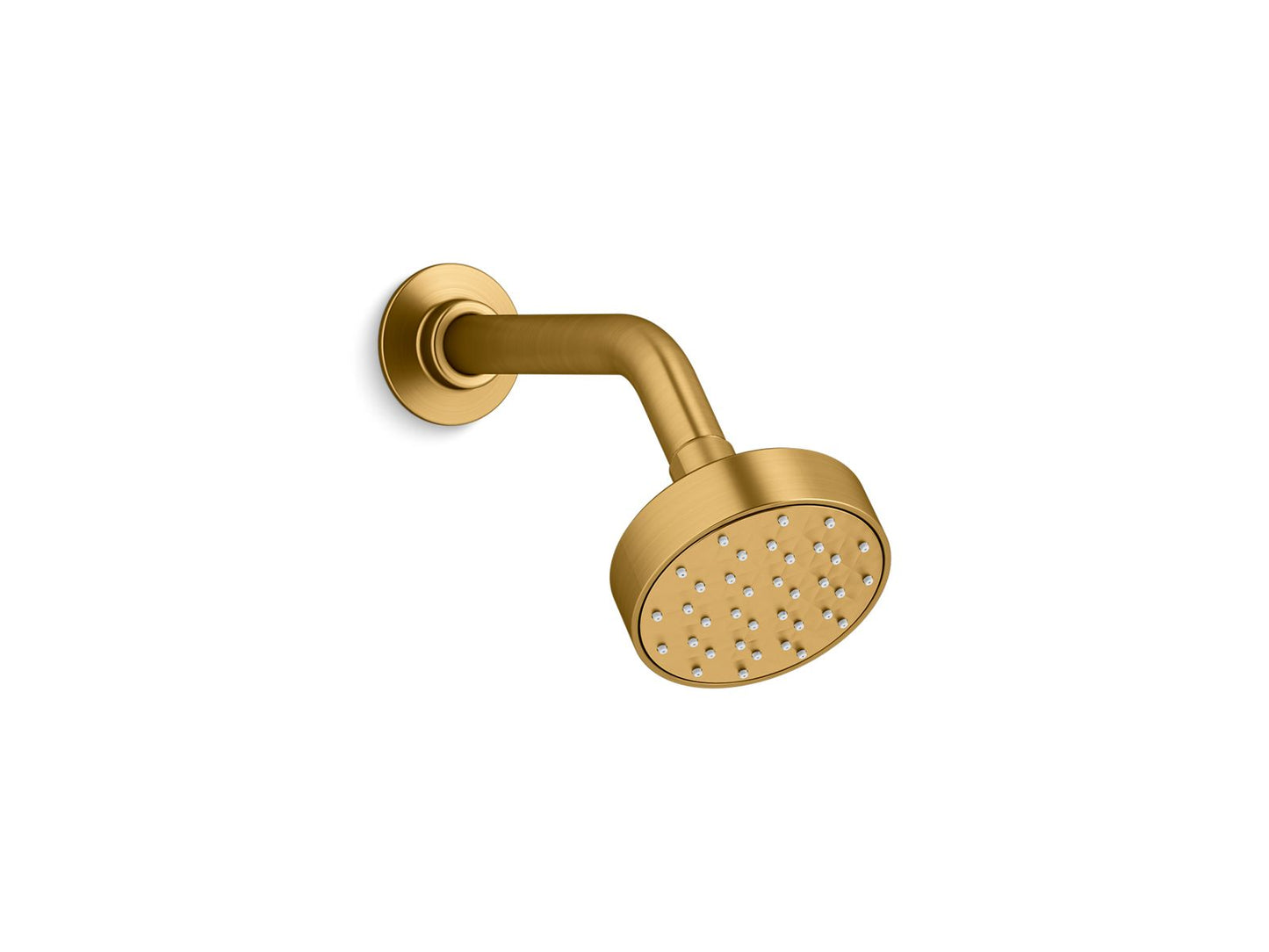 KOHLER K-72416-2MB Awaken G90 Single-Function Showerhead, 1.5 Gpm In Vibrant Brushed Moderne Brass