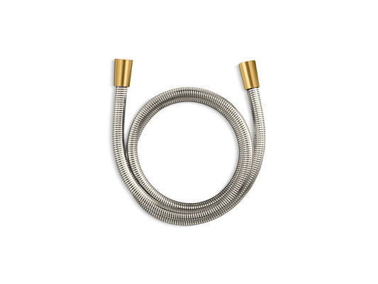 KOHLER K-45982-2MB Awaken 60" Ribbon Hose In Vibrant Brushed Moderne Brass