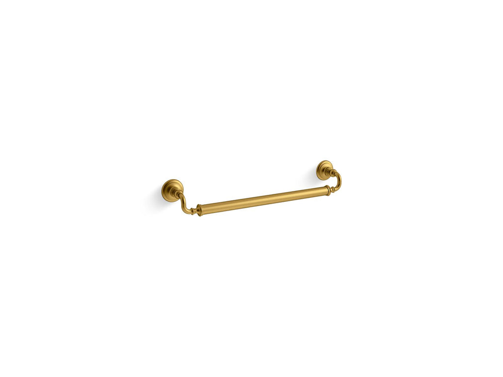 KOHLER K-25156-2MB Artifacts 24" Grab Bar - Vibrant Brushed Moderne Brass