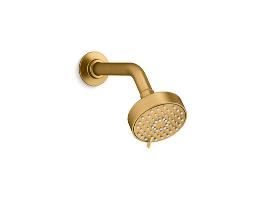 KOHLER K-72418-G-2MB Awaken G90 Three-Function Showerhead, 1.75 Gpm In Vibrant Brushed Moderne Brass