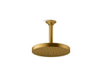 KOHLER K-76464-Y-2MB Awaken 8" Single-Function Rainhead, 2.5 Gpm - Vibrant Brushed Moderne Brass