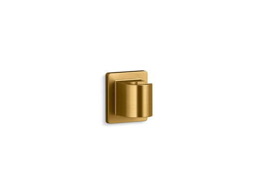 KOHLER K-98347-2MB Awaken Fixed Wall Holder In Vibrant Brushed Moderne Brass