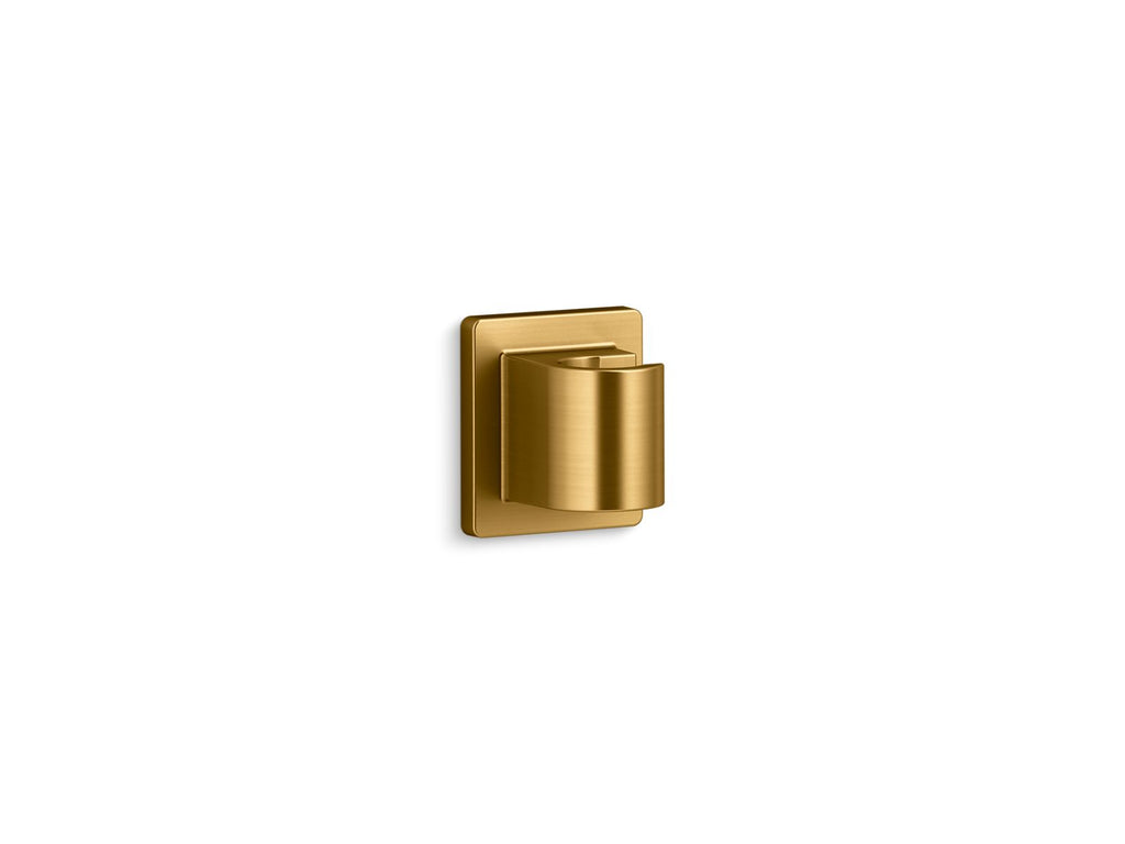 KOHLER K-98347-2MB Awaken Fixed Wall Holder - Vibrant Brushed Moderne Brass