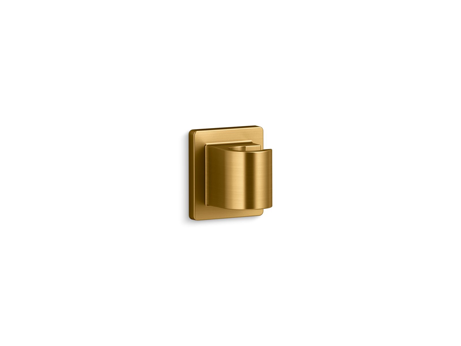KOHLER K-98347-2MB Awaken Fixed Wall Holder - Vibrant Brushed Moderne Brass