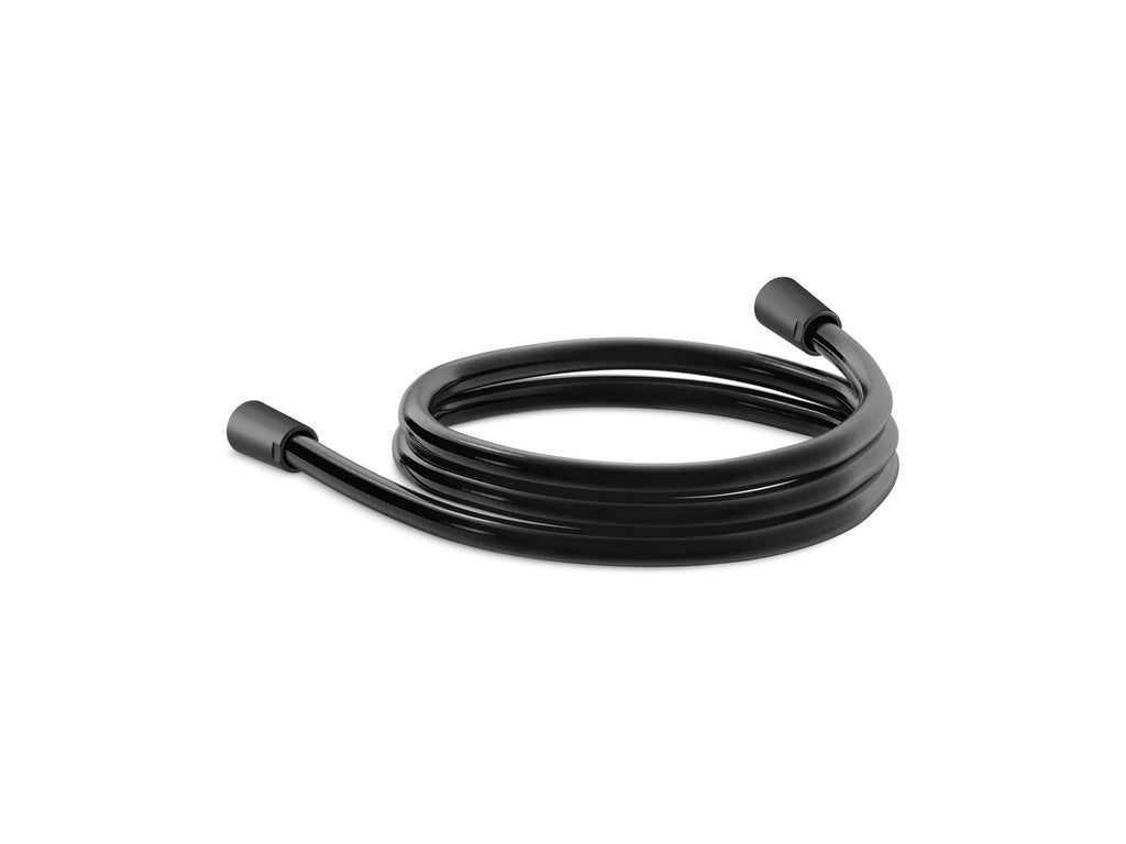 KOHLER K-98359-BL Awaken 60" Smooth Shower Hose - Matte Black