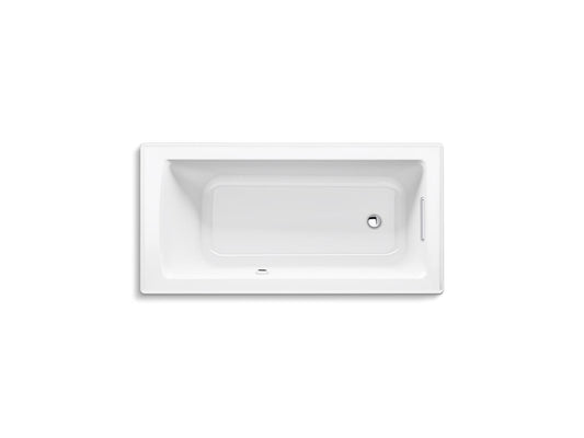 KOHLER K-1946-W1-0 Archer 60" X 30" Drop-In Bath With Bask Heated Surface In White