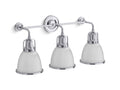 KOHLER K-32283-SC03-CPL Hauksbee Three-Light Bell Sconce In Polished Chrome