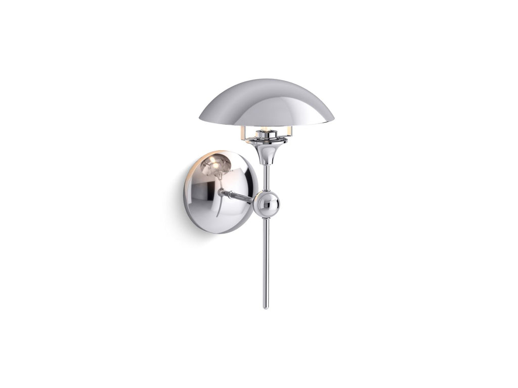 KOHLER K-27944-SC01-CPL Vorleigh One-Light Sconce In Polished Chrome