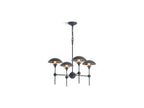 KOHLER K-27950-CH04-GNL Vorleigh 30" Chandelier In Gunmetal