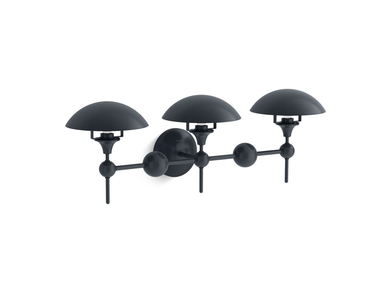 KOHLER K-27946-SC03-GNL Vorleigh Three-Light Sconce In Gunmetal