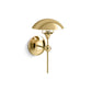 KOHLER K-27944-SC01-2PL Vorleigh One-Light Sconce In Polished Brass