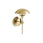 KOHLER K-27944-SC01-2PL Vorleigh One-Light Sconce In Polished Brass