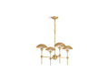 KOHLER K-27950-CH04-2GL Vorleigh 30" Chandelier In Brushed Moderne Brass
