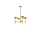 KOHLER K-27950-CH04-2GL Vorleigh 30" Chandelier In Brushed Moderne Brass