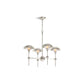 KOHLER K-27950-CH04-SNL Vorleigh 30" Chandelier In Polished Nickel