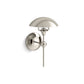 KOHLER K-27944-SC01-SNL Vorleigh One-Light Sconce In Polished Nickel