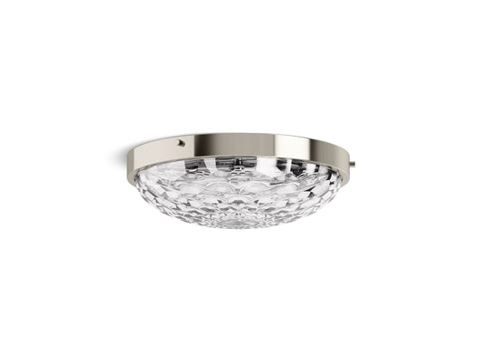 KOHLER K-29373-FM03B-SNL Arendela 15" Flush-Mount In Polished Nickel