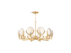 KOHLER K-29380-CH10B-2GL Arendela 29-1/2" Chandelier In Brushed Moderne Brass