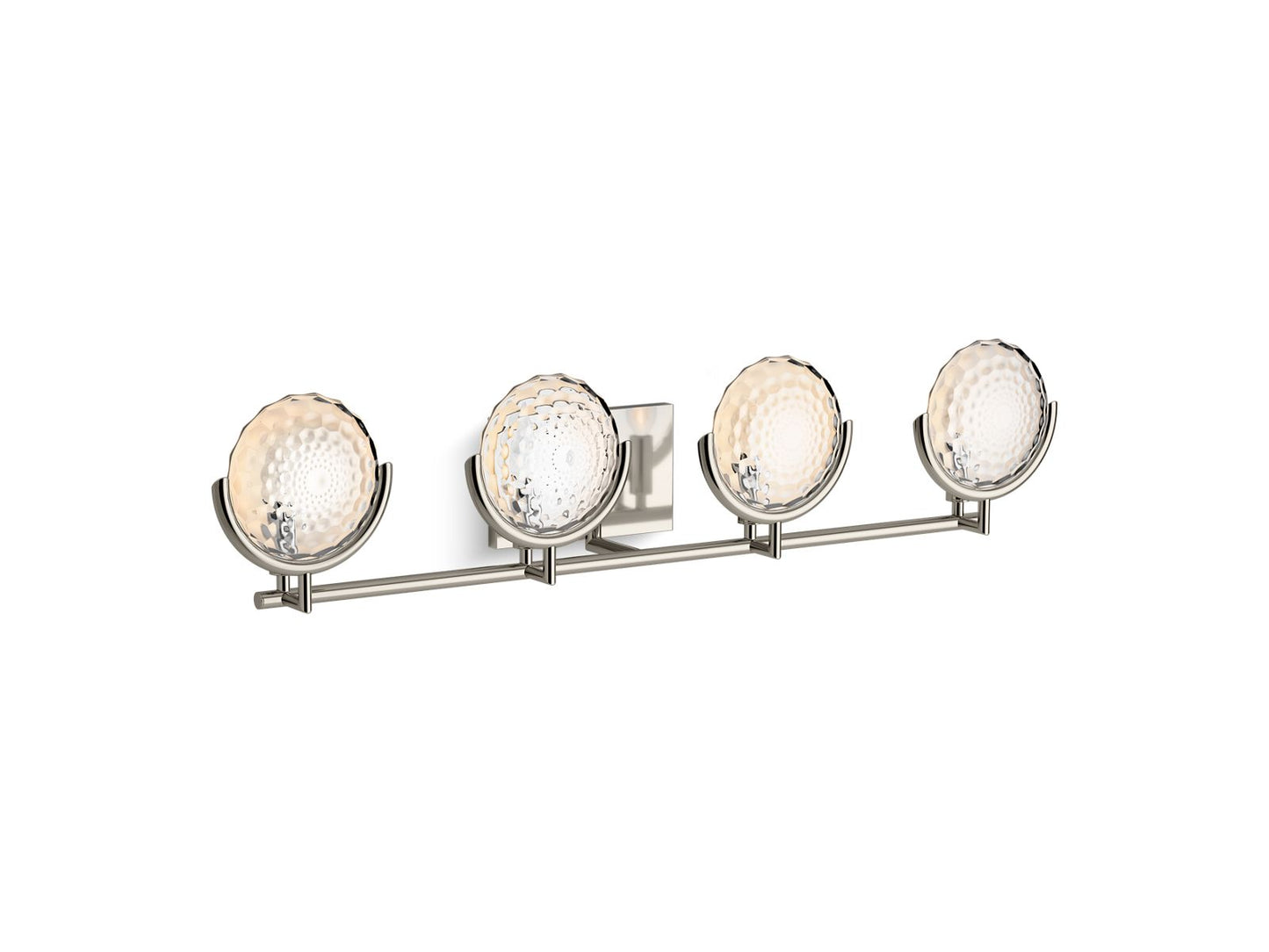 KOHLER K-29378-SC04B-SNL Arendela Four-Light Sconce In Polished Nickel