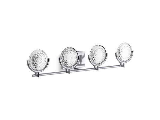 KOHLER K-29378-SC04B-CPL Arendela Four-Light Sconce In Polished Chrome