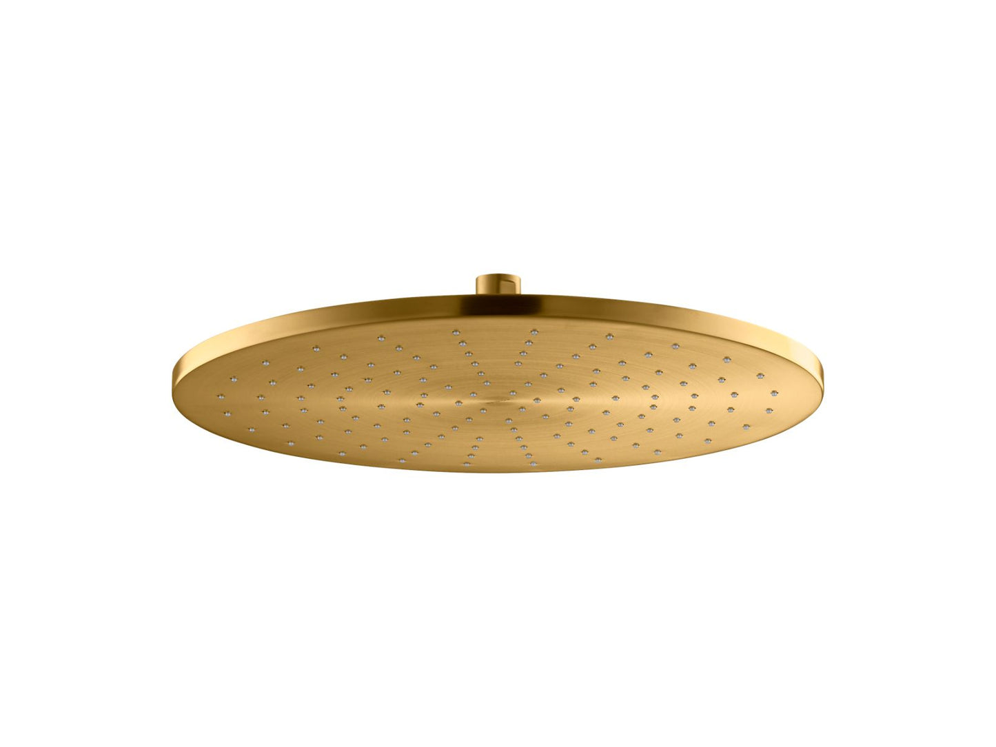 KOHLER K-13691-2MB Contemporary 14” Round Single-Function Rainhead, 2.5 Gpm In Vibrant Brushed Moderne Brass