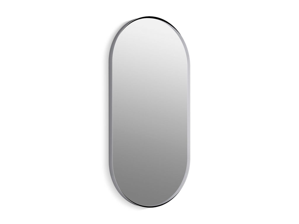 KOHLER K-26051-BLL Essential 20" X 40" Capsule Framed Mirror - Matte Black