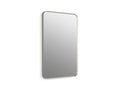 KOHLER K-26052-BNL Essential 22" X 34" Rectangular Framed Mirror - Brushed Nickel