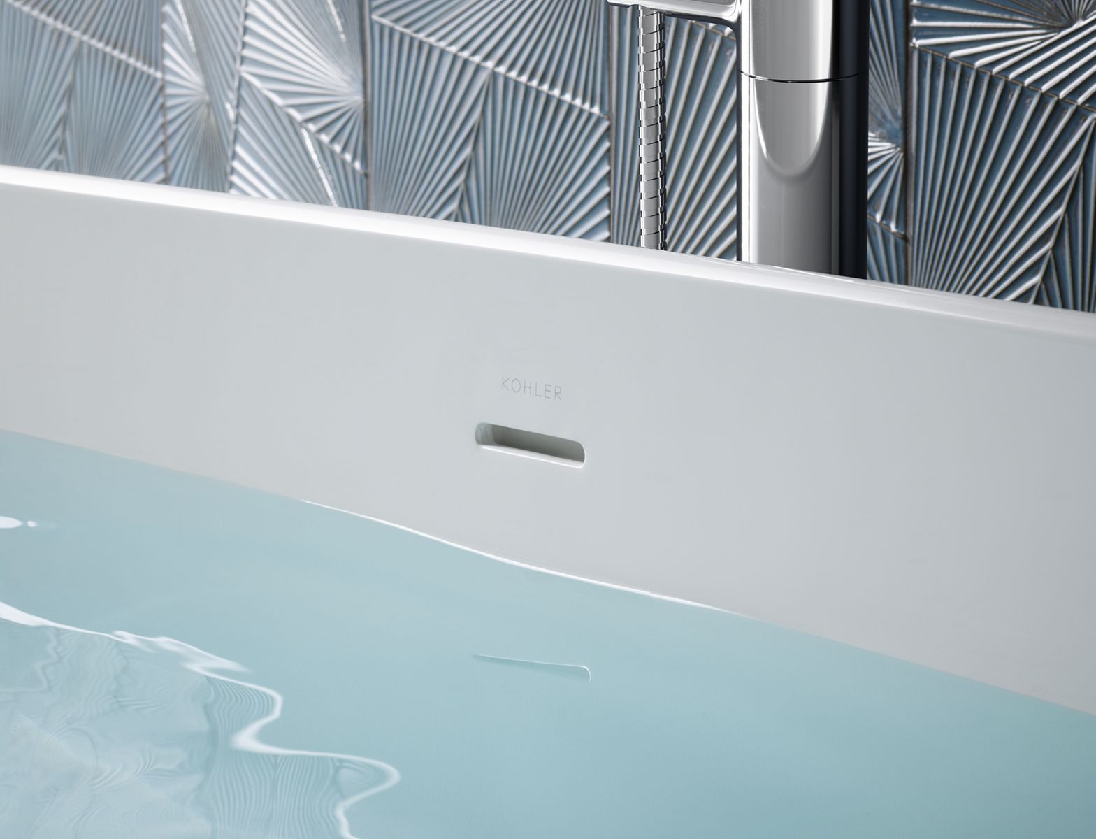 KOHLER K-25985-0 Ceric 65-1/4" X 31-1/4" Freestanding Bath - White