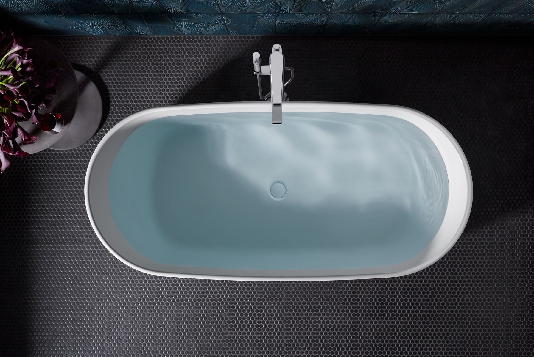 KOHLER K-25985-0 Ceric 65-1/4" X 31-1/4" Freestanding Bath - White