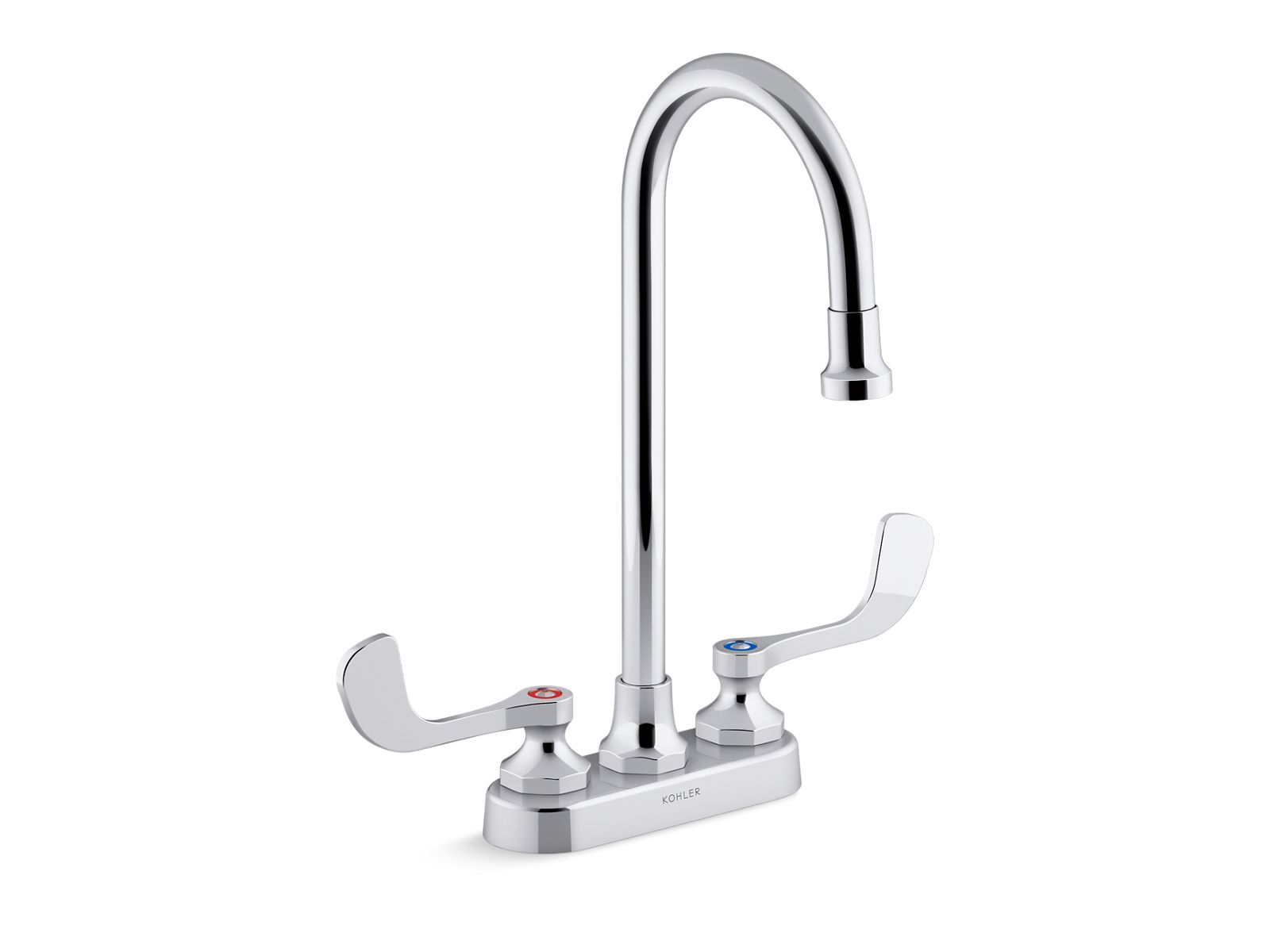 KOHLER K-400T70-5AKC-CP Triton Bowe Centerset Bathroom Sink Faucet - Polished Chrome