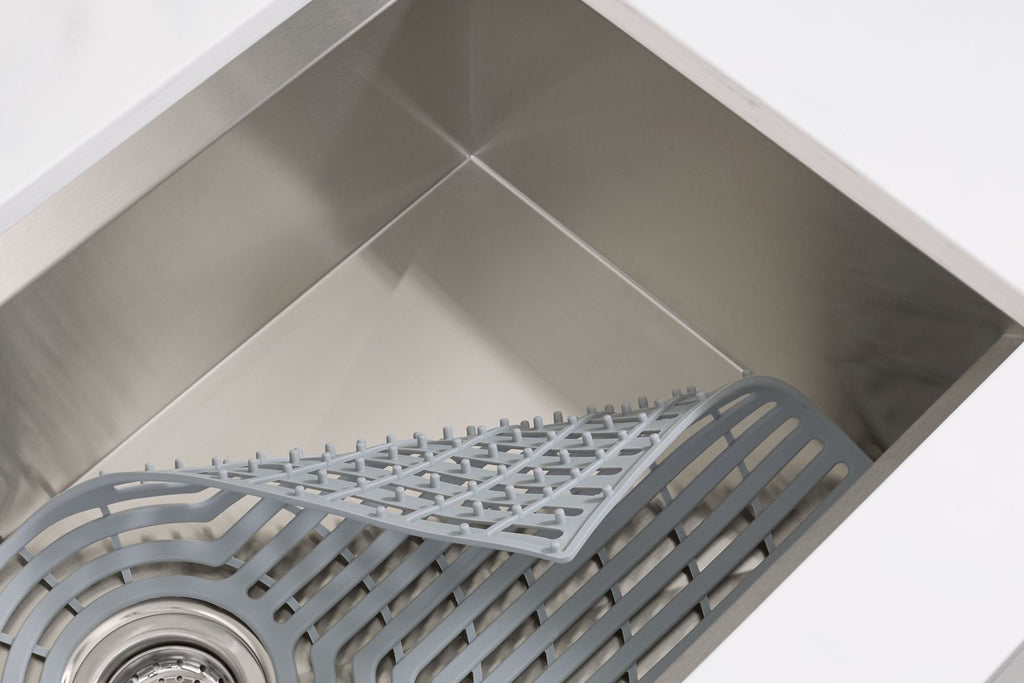 KOHLER K-80086-1PC-NA Task 27" Top-/Undermount Single-Bowl Workstation Kitchen Sink - Stainless Steel