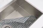 KOHLER K-80086-1PC-NA Task 27" Top-/Undermount Single-Bowl Workstation Kitchen Sink - Stainless Steel
