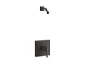 KOHLER K-TLS99764-4-BL Honesty Rite-Temp Shower Trim Kit, Without Showerhead - Matte Black