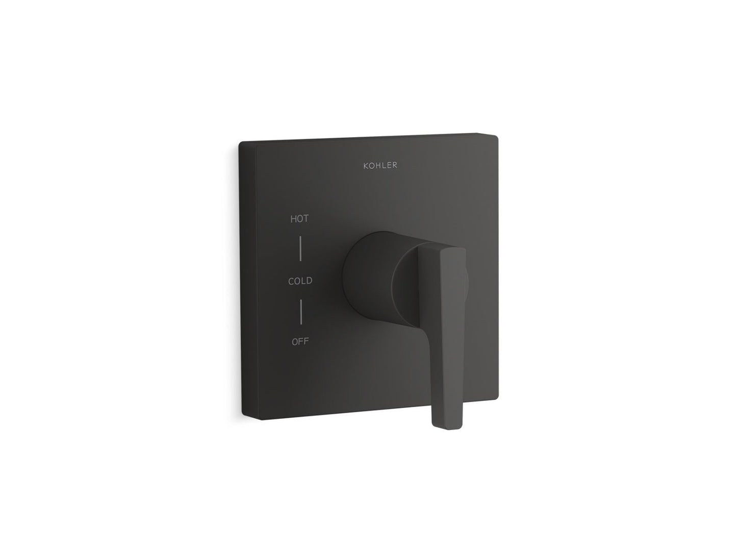 KOHLER K-TS99761-4-BL Honesty Rite-Temp Valve Trim In Matte Black