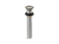 KOHLER K-33151-CP Clicker Drain Without Overflow - Polished Chrome