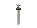 KOHLER Premium Clicker Drain with Overflow - Polished Chrome, K-RH1464524-CP