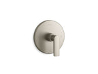 KOHLER K-T73133-4-BN Composed Mastershower Temperature Control Valve Trim With Lever Handle - Vibrant Brushed Nickel