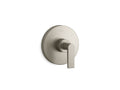 KOHLER K-TS73115-4-BN Composed Rite-Temp Valve Trim With Lever Handle - Vibrant Brushed Nickel