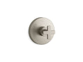 KOHLER K-TS73115-3-BN Composed Rite-Temp Valve Trim With Cross Handle - Vibrant Brushed Nickel